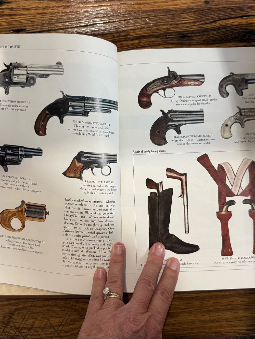 Vintage Western Leather Book - Brown - Picture 7 of 9